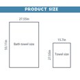 thumbnail image 3 of EUDIDV Soft Towel Absorbent Towel Extra Large Disposable Bath Towel Thickened Bath Towel Portable Bath Towel, Disposable Towel + Bath Towel (2pcs) For Travel, Hiking, Camping, Road Trips Large Towel, 3 of 7