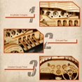 thumbnail image 4 of 3D Car Wooden Puzzle, Scale Model, DIY Model Kit, Handcraft Gift, Home Decoration, Mechanical Model Kit, Building Toy For Adults And Kids, Birthday/Christmas Gifts For Children, 4 of 4