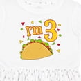 thumbnail image 4 of Inktastic I'm Three Taco Birthday Party Girls Toddler Dress, 4 of 5