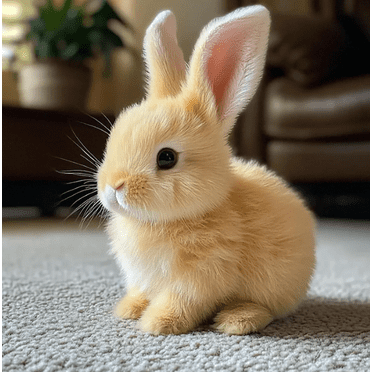 Bunby Lifelike toyAlmost Real Bunby Gift Set including an adoption certificate and carrot care accessories.