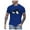 Dark Blue, variant on LUOGENLI Male T-shirts for Mens Men's T Shirt Fashion Printed Men's Short Sleeved T Shirt Mens T-shirts Graphic Tees Funny Easter Mens Funny T-shirts Graphic Tees Valentines Dark Green M