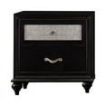 thumbnail image 6 of Barzini Bedroom Set with Upholstered Headboard Black, 6 of 7