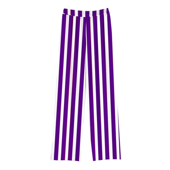 Utoimkio Unisex Boys Girls Pajama Pants Sleep Pants Soft Elastic Waisted Kids Pajama Bottoms Striped Print Lounge Pants with Pockets for Little Boy Girls 4-14 Years