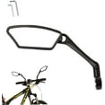 thumbnail image 1 of Indicatespoint Bike Mirrors, 360° Rotatable Bicycle Mirrors for Mountain Bikes, E-Bikes, Road Bikes, With Installation Tools (Left), 1 of 7