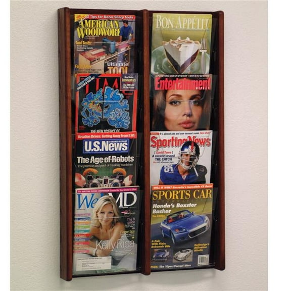 Wooden Mallet 6 Hook Shelf