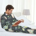 thumbnail image 6 of Haiem Gamers Pattern Men’s Long-sleeve Sleepwear,Sleepwear Set,2-piece Loungewear Set,Soft PJs Comfy Nightwear with Pockets-XX-Large, 6 of 7