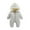 A, variant on 6-24Months Newborn Baby Cartoon Bear Snowsuit Boys Girls Solid Color Cute Thickening Keep Warm Hooded Romper Outerwear Toddler Jacket