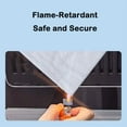 thumbnail image 7 of Range Hood Filter Paper, 9 Meter Non-Woven Grease Absorption Pad with Magnets, Waterproof Oil Cover for Kitchen Vent Hood, 1 Roll, 7 of 7