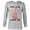 Athletic Heather, variant on Disney Channel Zombies 2 Addison Keep Calm and Cheer On - Long Sleeve T-Shirt for Men- Customized-Athletic Heather