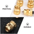 thumbnail image 4 of 100pcs Professional Threaded Press Fitting Nuts 3D Printed Embedment nuts, 4 of 7