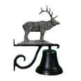 thumbnail image 1 of Cast Bell With Swedish Iron Elk Ornament, 1 of 1