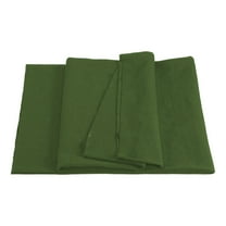 Uxcell Elastic Cuffs Ribbed Trims Cotton Fabric Knit Rib Stretch Tape Cuff Sleeve Waistband for Sewing Army Green 39"x24"