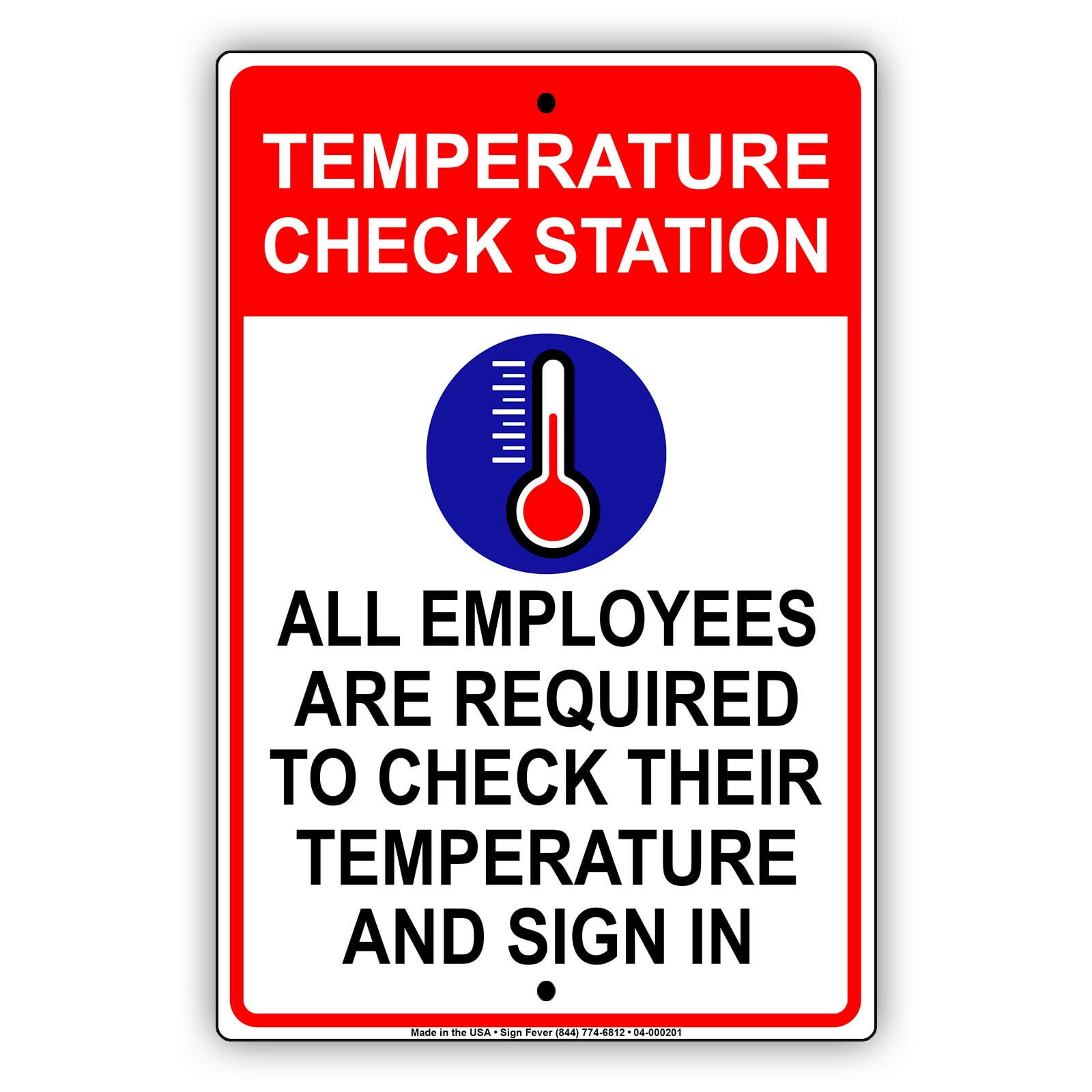 Temperature Check Station All Employees To checkout Their Health and
