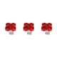 thumbnail image 3 of Vogacara Adaptador de cubo hexagonal de rueda de 12 mm para 1/12 ECX ECX01011 Adaptador de cubo hexagonal de rueda de rendimiento mejorado rojo Type1 NO1, 3 of 6