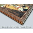 thumbnail image 2 of Georg Pauli 2x Matted 20x24 Gold Ornate Framed Art Print 'Young Bathers', 2 of 2