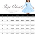 thumbnail image 3 of Grblisyd Girls Long Sleeve Dress Christmas Graphic Casual Dresses A Line Crew Neck Fall Winter Dresses, 3 of 4