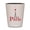 White/Black, variant on CafePress - I Love Paris - White Shot Glass, Unique and Funny Shot Glass