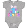 thumbnail image 3 of Inktastic My 1st Easter One with Bunny Ears and Tail Boys or Girls Baby Bodysuit, 3 of 5