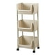 thumbnail image 3 of Estante de almacenamiento de cocina Macarena carrito de almacenamiento con ruedas bloqueables, 3 of 8