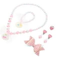 thumbnail image 4 of 6pcs/ Set Kids Decorative Bracelet Necklace Set Children Raring Finger Ring, 4 of 8