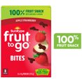 thumbnail image 1 of SunRype Fruit to Go Bites Apple Strawberry, 8 x 14 g, 112.00 - 0.25 GR, 1 of 6