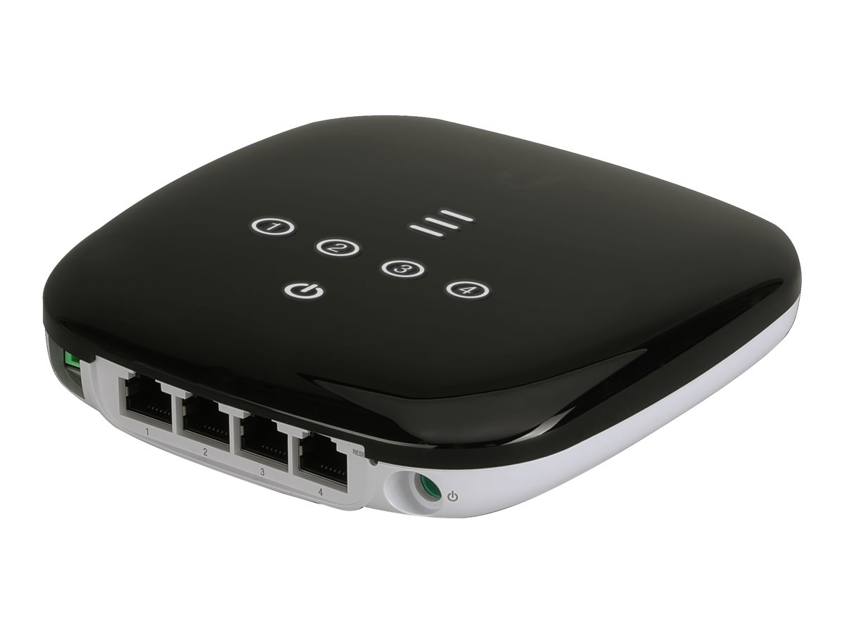 Ubiquiti UFiber UF-WiFi Wi-Fi 4 IEEE 802.11n Gigabit Passive Optical Networks (GPON) Wireless Router - 2.40 GHz ISM Band - 37.50 MB/s Wireless Speed - 4 x Network Port - PoE Ports - Gigabit Etherne...