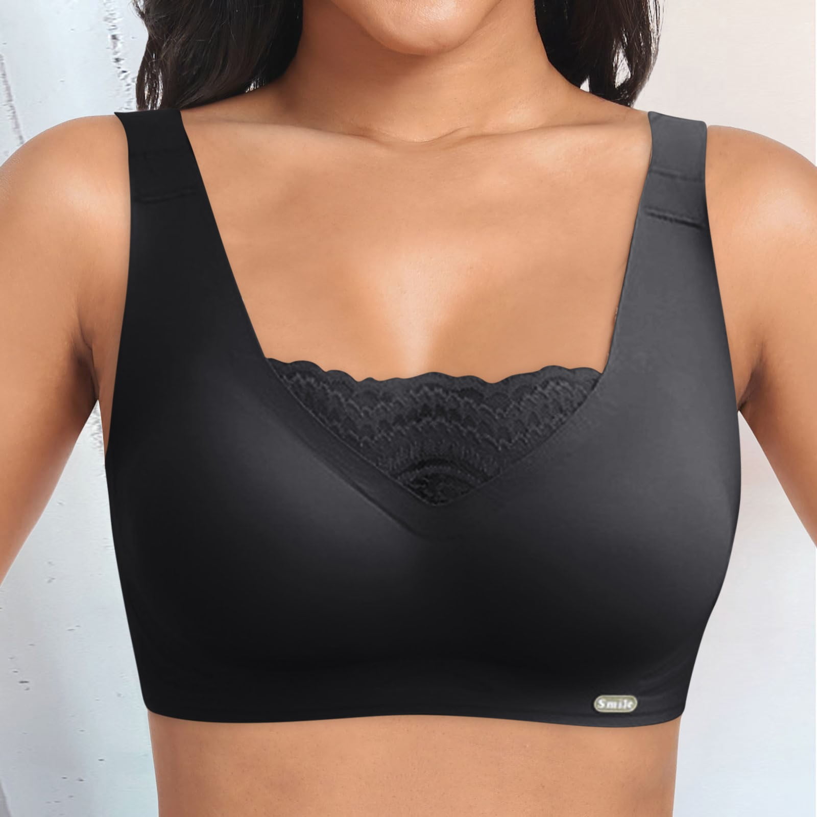 Soutien Gorge Sport Femme - 3 Pièces - Blanc - Fitness - Dos Sexy