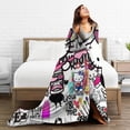 thumbnail image 4 of Hello Kitty Blanket, Super Soft Throw Blanket, Cozy Flannel Blankets For Boys Girls, Warm Blankets For Couch Sofa Bed, 40"X30", 4 of 9