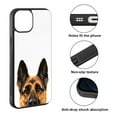 thumbnail image 2 of FINCIBO Soft Rubber Protector Cover Case for Apple iPhone 13 6.1" 2021 (NOT FIT iPhone 13 mini 5.4" 2021/iPhone 13 Pro 6.1" 2021/iPhone 13 Pro Max 6.7" 2021), Animal Black Tan German Shepherd Dog, 2 of 5
