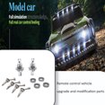 thumbnail image 2 of Wweixi 1/28 Remote Control Cars Differential Modification Vehicle Drive Shaft Kit Bearing Replacement for WLtoys K969 K979 K989 K999 Silver, 2 of 7