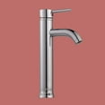 thumbnail image 2 of Chrome Single Hole Handle Bathroom Sink Brass Faucet 12" Tall Kitchen Tap w/Supply Lines Renovators Supply, 2 of 10