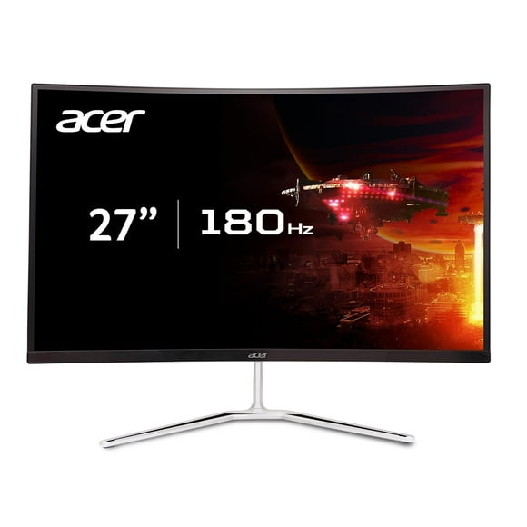 Acer Monitor Gamer Nitro EDA270U 27" Curvo WQHD (2560 x 1440) Panel VA | Tecnología AMD FreeSync Premium | 170Hz | 1ms (VRB) | Puertos HDMI y DisplayPort