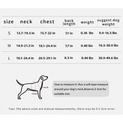 Dog Harness and Leash Combo,No Pull Escape Proof Reflective Vest Harnesses with Lift Handle and Leash Clip,Adjustable for Small Medium Dogs(Beige,S)