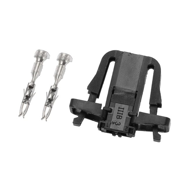 Conector de terminal de cable hembra impermeable de 2 pines para tweeter de automóvil para Audi No.3B0972702 1 juego