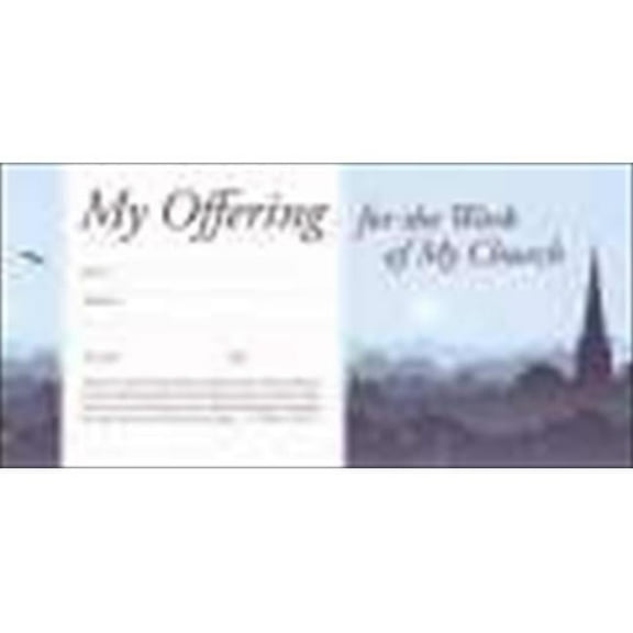 B & H Publishing Group 126473 Offering envelope My Offering For Work Of Church