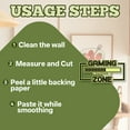 thumbnail image 4 of CCOCC Glow in the Dark Stickers,Glowing Night Effect Gaming Room Decor,Gaming Zone Graphics Wall Decor for Bedroom,Green, 4 of 7
