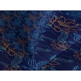 thumbnail image 4 of Ambesonne Fish Quilted Bedspread Set 3 Pcs, Oriental Sacered Carp Koi, King Size, Royal Blue Aqua Orange, 4 of 5