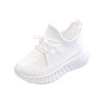 thumbnail image 2 of Domzle Shoes for Boys and Girls Walking Sock Shoes Infant Sneakers Boy Girl Tennis Shoe Brethable White, 2 of 6