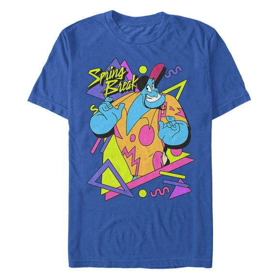 Men's Aladdin Retro 90's Genie Graphic T-Shirt