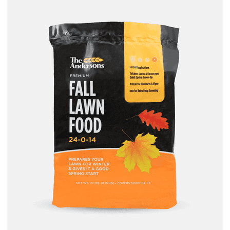 The Andersons Premium Fall Lawn Food 24-0-14 Fertilizer 5,000 sq ft Bag