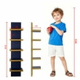 thumbnail image 4 of 5 Tier Wall Shelf Unit,Bedroom Shelves, Multifunctional Display Floating Shelf, Bedroom and Home Decor Organizer, 4 of 8