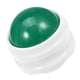 thumbnail image 1 of Herramienta de masaje manual con rodillo de bola única para el cuerpo, alivia el estrés, fabricada en polipropileno y resina artificial, color verde, 1 of 7