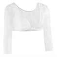 thumbnail image 1 of Women's Lace Seamless Arm Shaper Slim Upper Sleeves Compression Vest Body Shaper, 1 of 2