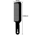 thumbnail image 2 of Paquete de 3 peines de peluquero, peine para máquina cortadora, peine para máquina cortadora de cabello con parte superior plana, 2 of 5