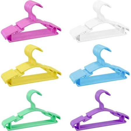  Baby Hangers 100 Pack Clothes Hangers Colorful Plastic