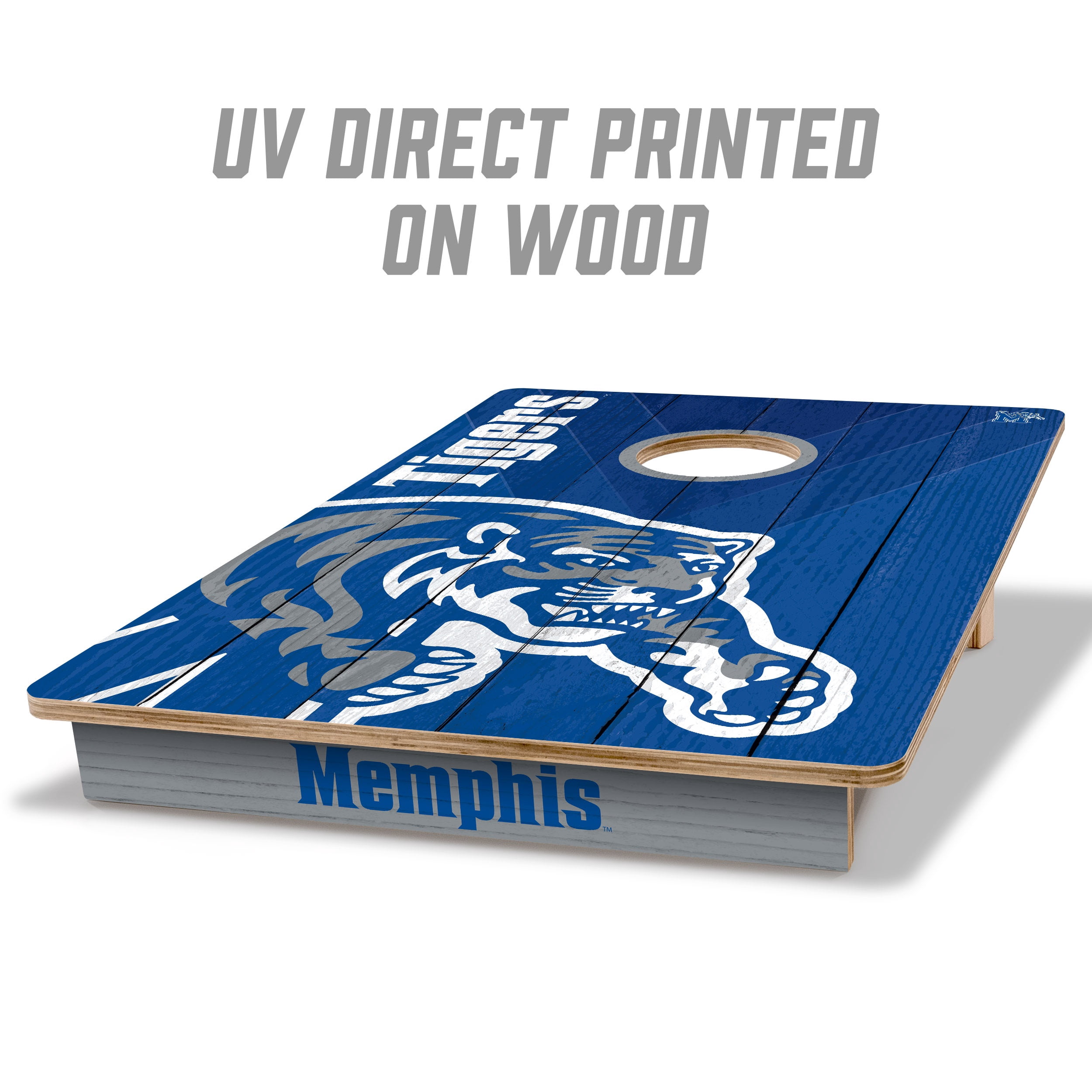 YouTheFan NCAA Memphis Tigers 2' x 3' Cornhole Game No Bags