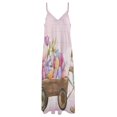 thumbnail image 4 of Easter Bunnies Rabbits Fine Art Sleeveless Dress Summer Dress Woman 2025, 4 of 7