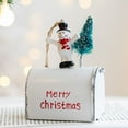 Gaqring Christmas Wrought Iron Mailbox Pendant Christmas Tree
