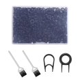 thumbnail image 2 of 500 piezas de juntas tóricas Baoblaze con 2 Extractores de tecla accesorios portátil Negro Amortiguadores de interruptor de teclado, 2 of 6