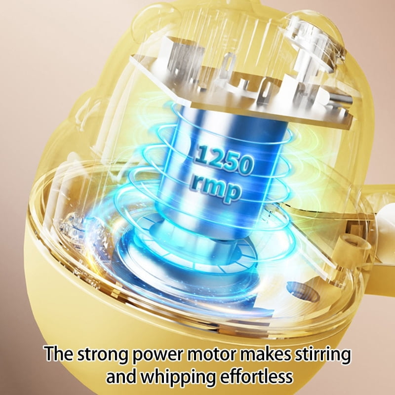 Rechargeable USB Eggs Beater Kitchen Tool Cordless Hand Blenders Electric Whisks